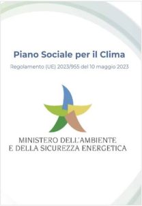 Immagine Piano Sociale per il Clima